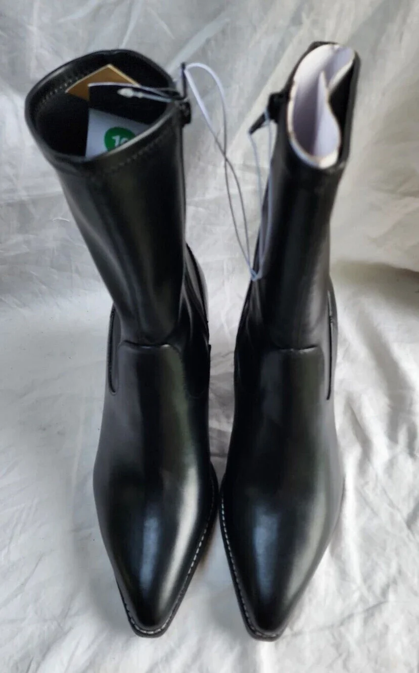 New Women's Aubree Ankle Boots with Memory Foam Insole Universal Thread Size 6.5